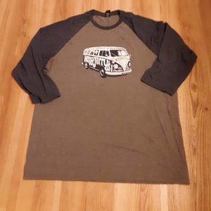Ben & Jerry's VW Van 3/4 Sleeve Tee 2X